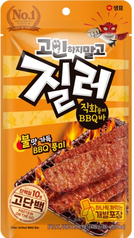 질러, 불맛·단짠 살린 고단백 간식 ‘직화풍미 BBQ 바’ 출시