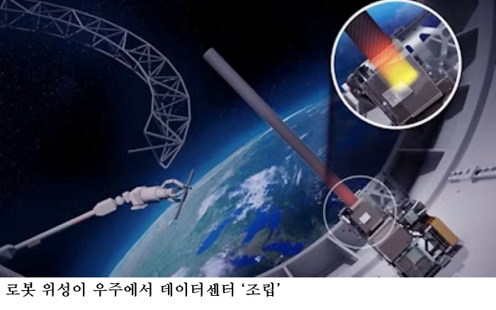 우주 데이터센터 시대 열리나…로봇 위성이 짓는 ‘우주 서버’ 경쟁 본격화