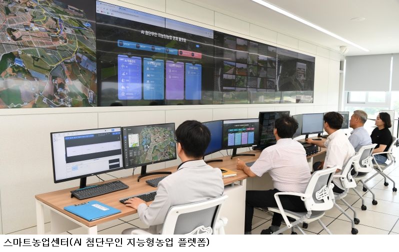 전남광주농기원, AI·자율주행 농기계 연계 '지능형 농업 통합관제 플랫폼' 고도화 추진