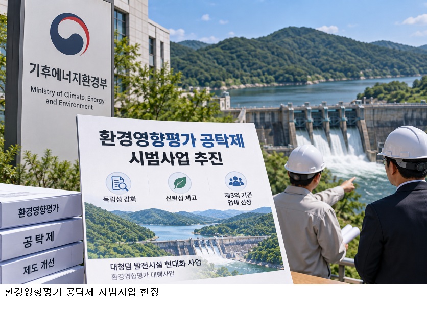 환경영향평가 ‘공탁제’ 첫 시범…사업자가 평가업체 직접 고르는 구조 바꾼다