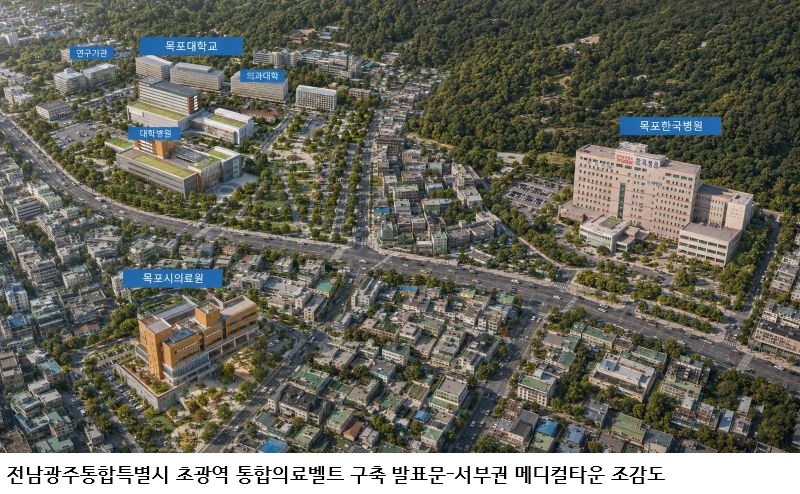 전남광주통합특별시, ‘초광역 통합의료벨트’ 구축…국립의대 중심 공공의료 혁신