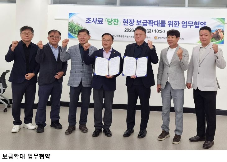 전남광주농기원, 사료비 낮출 밀 신품종 ‘당찬’ 보급 확대
