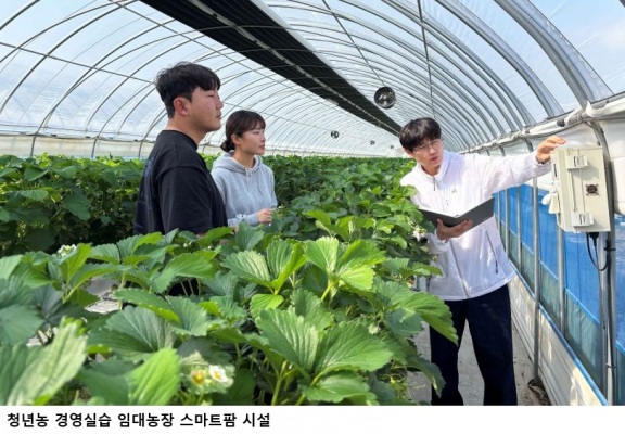 전남농업기술원, 청년농업인 경영실습 임대농장 임차인 모집…스마트팜 창업 기회 제공