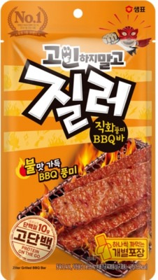 질러, 불맛·단짠 살린 고단백 간식 ‘직화풍미 BBQ 바’ 출시